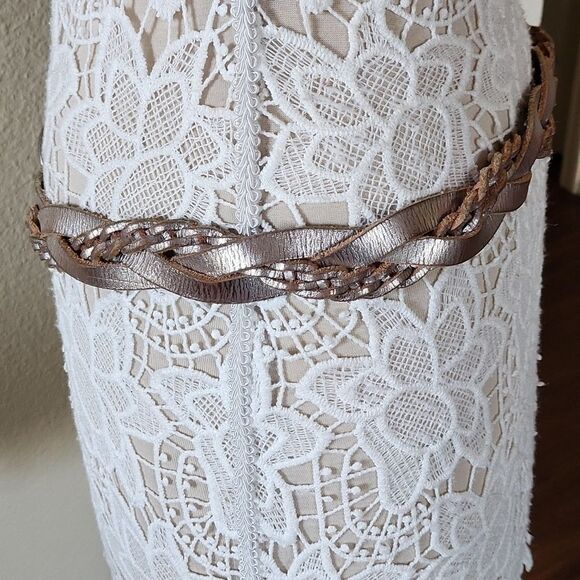 Fossil Braided Leather Belt - Picture 3 of 8